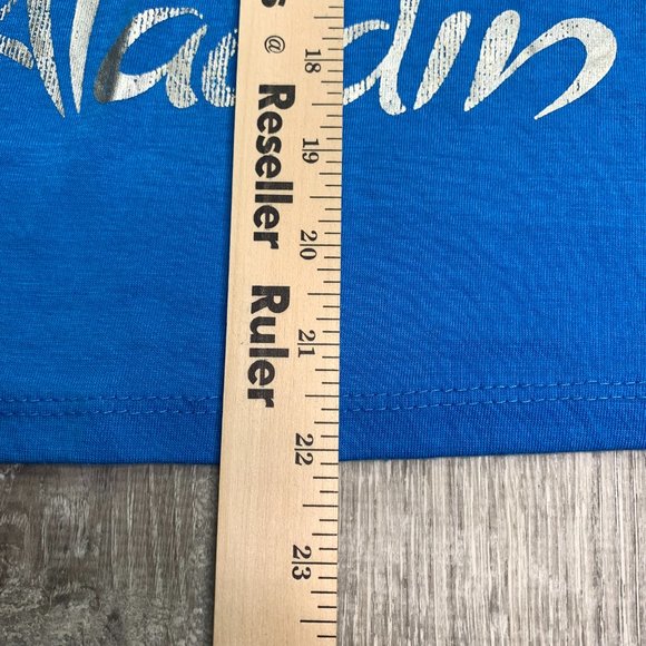 Disney Aladdin Girls/Womens Shirt Blue Size Small - Picture 8 of 8